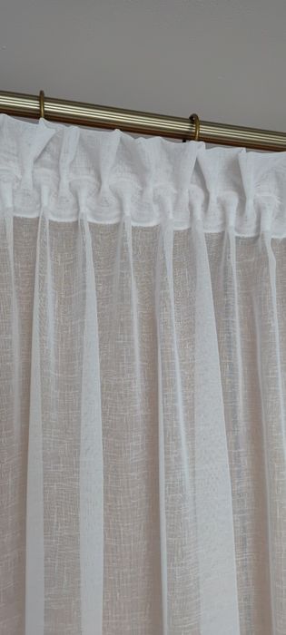 Nowa firanka z gipiurą 180 x 150/120cm