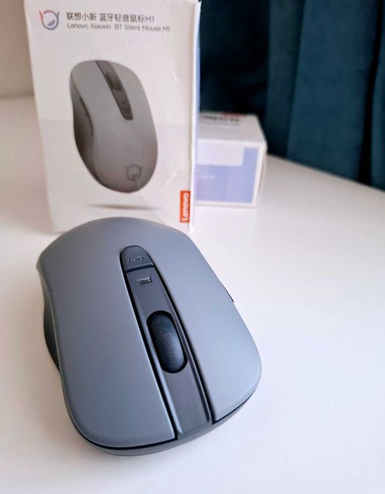 Нова бездротова миша Lenovo Xiaoxin M1 Bluetooth 5.0 1600 Grey
