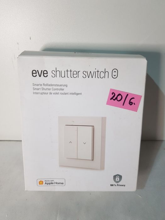 Inteligentny sterownik rolet Eve Shutter Switch (Apple Home / Thread)