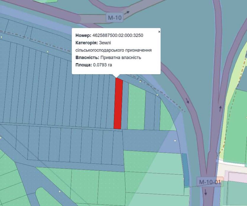 Продаж двох ділянок під комерцію 8+8сот у с. Рясне-Руське, Львів