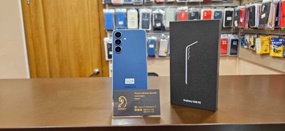 Samsung S731B Galaxy S25 FE 8/128GB ,Navy EU !ВЖИВАНИЙ (34 Циклів)!