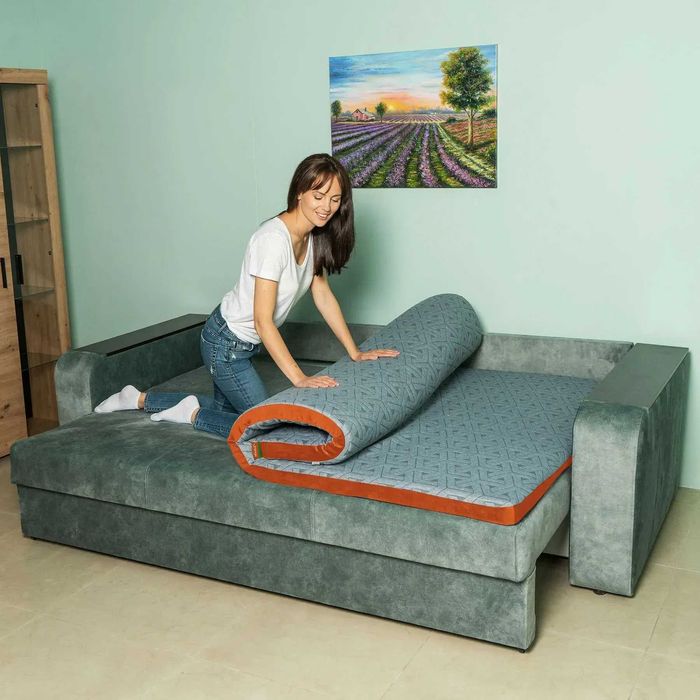 Тонкий матрац-топер від виробника | Топ ціна та акційні пропозиції