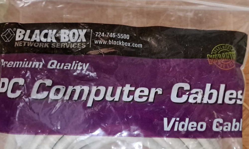 VGA Cable M/F 7.6 Meters Black Box64740533874818121