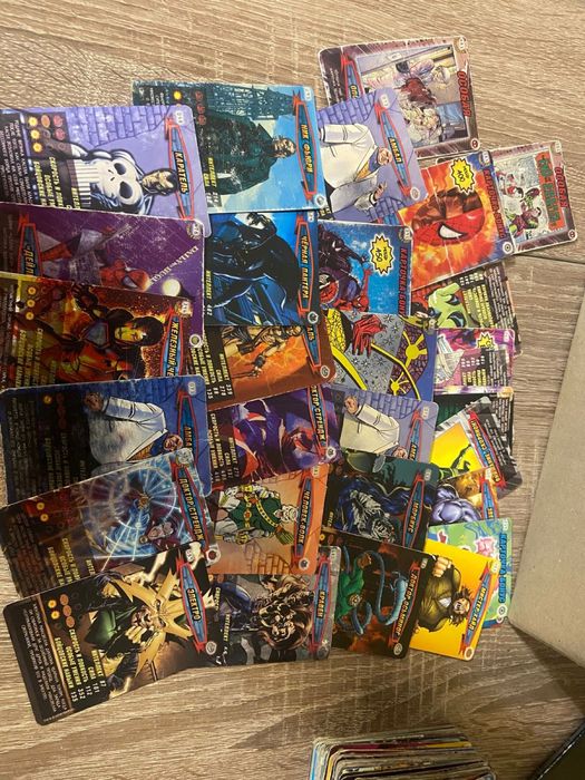 Карточки человек паук 216 штук