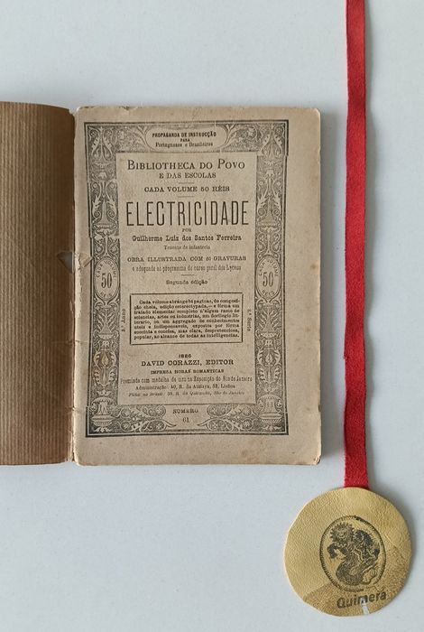 Electricidade, coleção Biblioteca do Povo e das Escolas