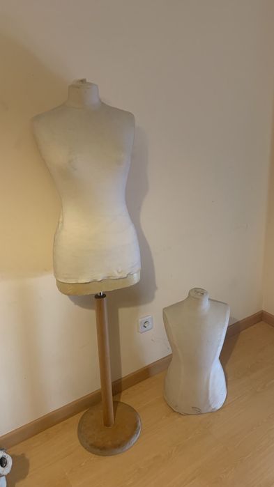 Manequins Articulados. Moles por dentro para poder levar alfinetes sem grande esforço