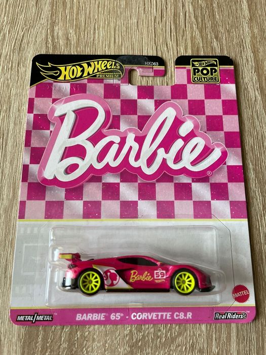 Hot Wheels Premium Barbie Corvette C8 C8.R