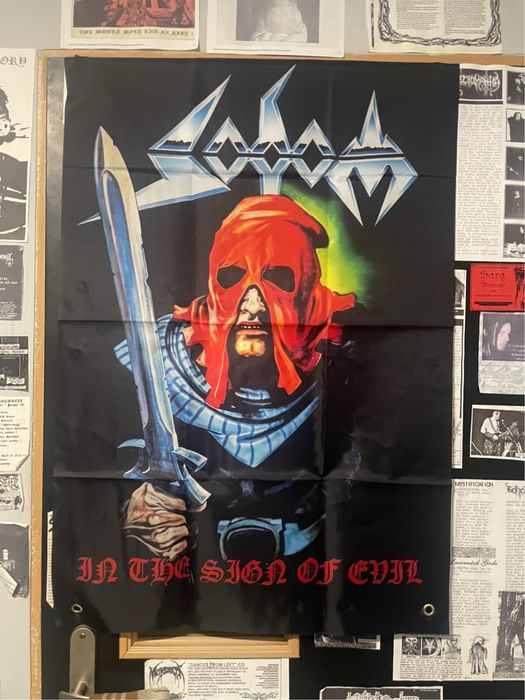 flaga metal zespół Sodom