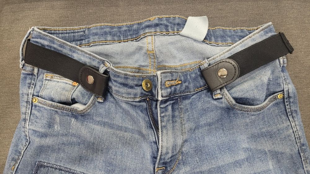 Regulowany pasek ciążowy nieuciskający brzucha