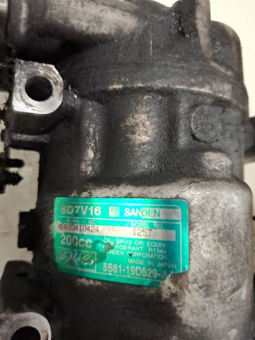 Compressor de ar condicionado - ac Ford 1.6 tdci  ref: SD7V16