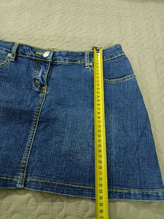 Jeansowa spódnica mini M