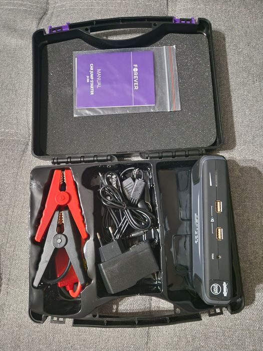 Jumper Booster Forever Moto 12 000 mAh / 400A – Powerbank Rozruchowy