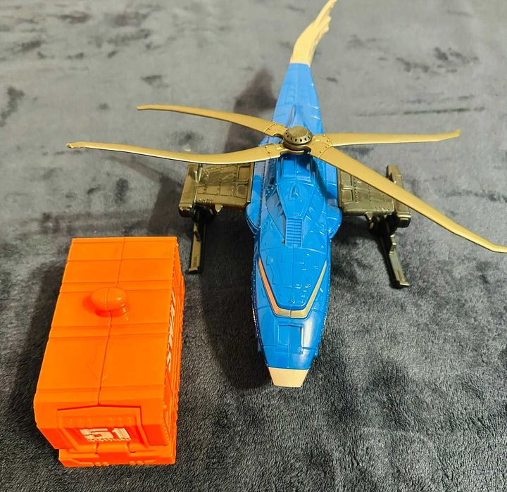 Ігровий набір Hot Wheels Super S.W.A.T. Copter з контейнером. Оригінал