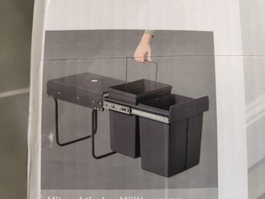 Segregator  kosz  pojemnik wysuwany