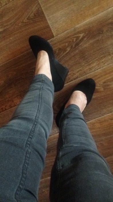 Туфли замшевые Clarcs