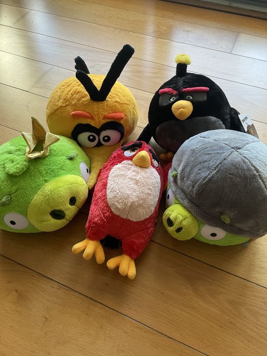 Lote peluche Angry Birds