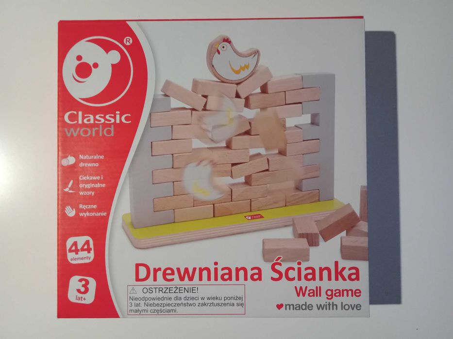 Gra Układanka Classic World - Drewniana Ścianka