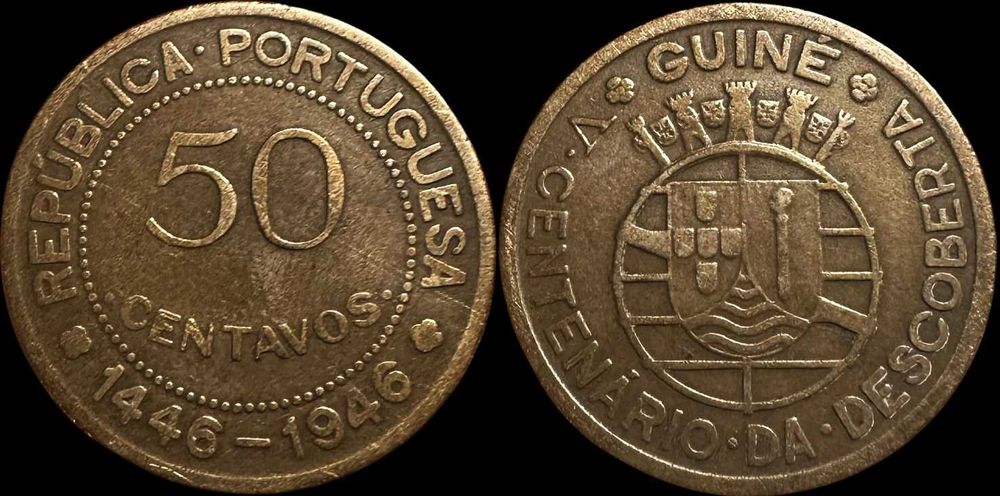 50 Centavos - 1946 - Guiné