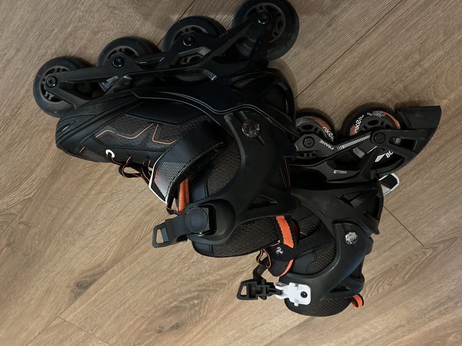 Vendo patins usados + acesssorios