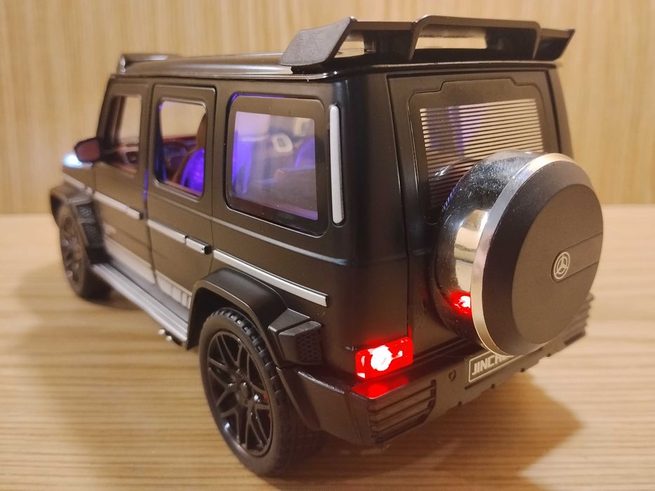 Модель Mercedes-Benz Brabus G-klass 1:24 автоэксперт металл свет звук инерция Мерседес Мерс Гелик Брабус машинка