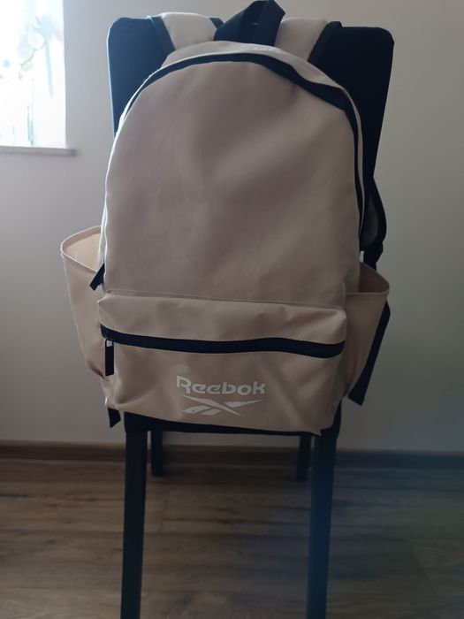 Plecak Reebok beżowy