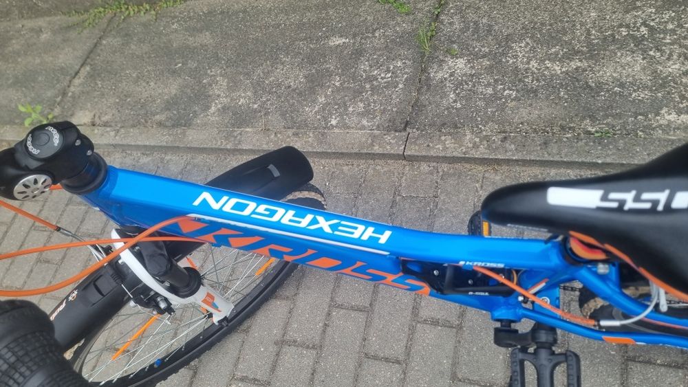 Rower dzieciecy Kross hexagon replica, kola 24cale, bdb