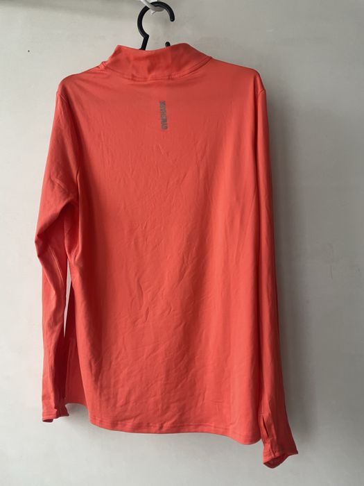 (M/L) Gymshark Speed Running Zip-up Orange рашгард кофта лонгслів лонг