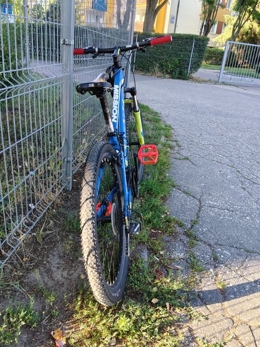 rower MTB Unibike mission kola 26' rama 14 cali