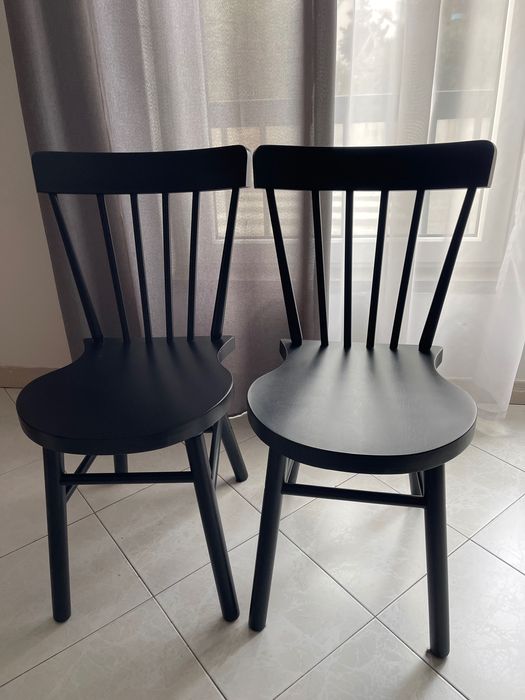 2 Norraryd Cadeiras Ikea - Preto