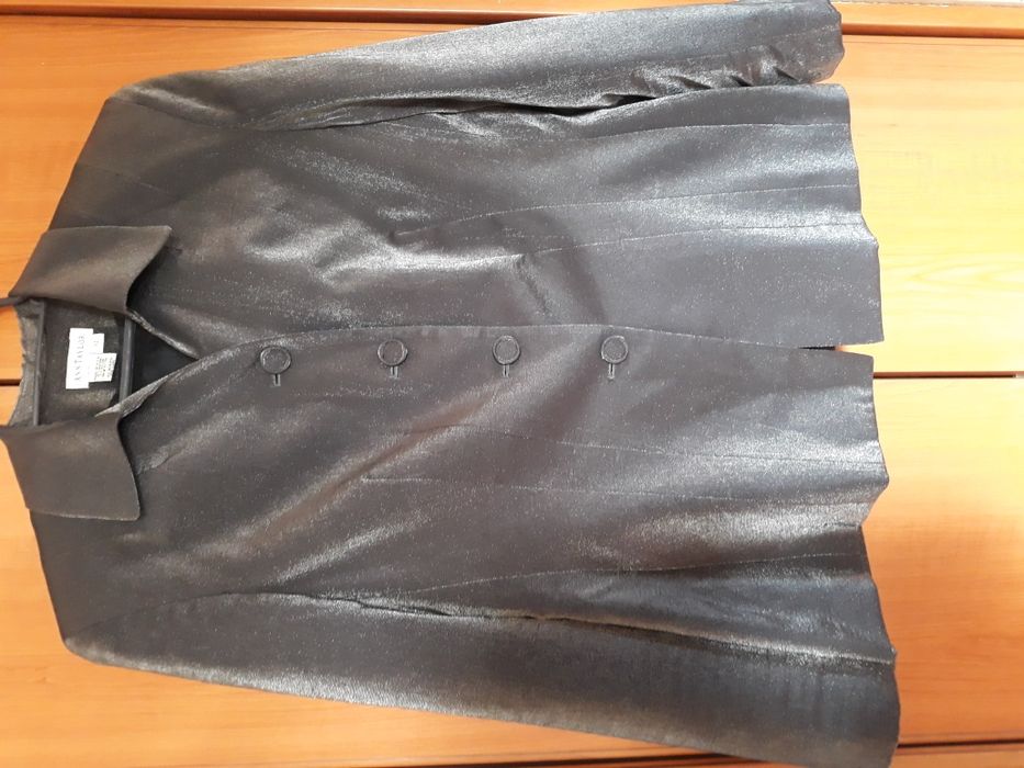 Żakiet srebrny roz 40/42