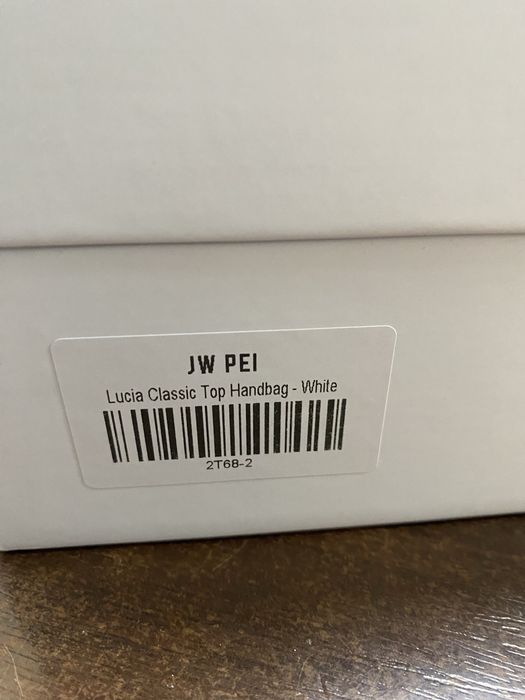 Сумка JW PEI Lucia Classic Top Handbag White ОРИГІНАЛ!