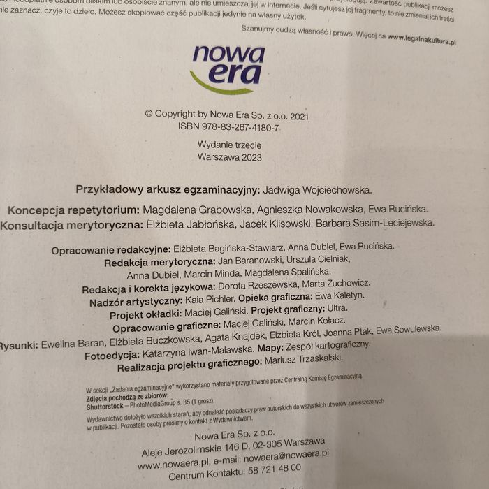 Repetytorium z matematyki, Teraz egzamin ósmoklasisty