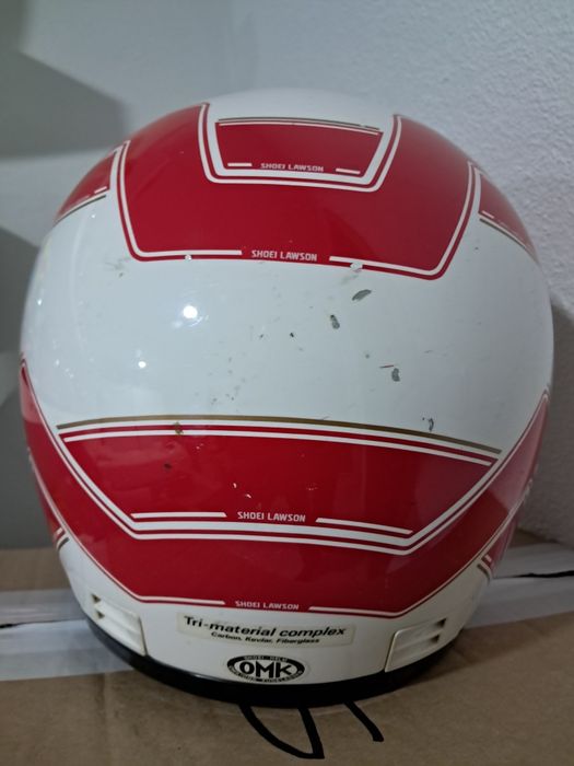 Capacete Shoei replica Eddie Lawson