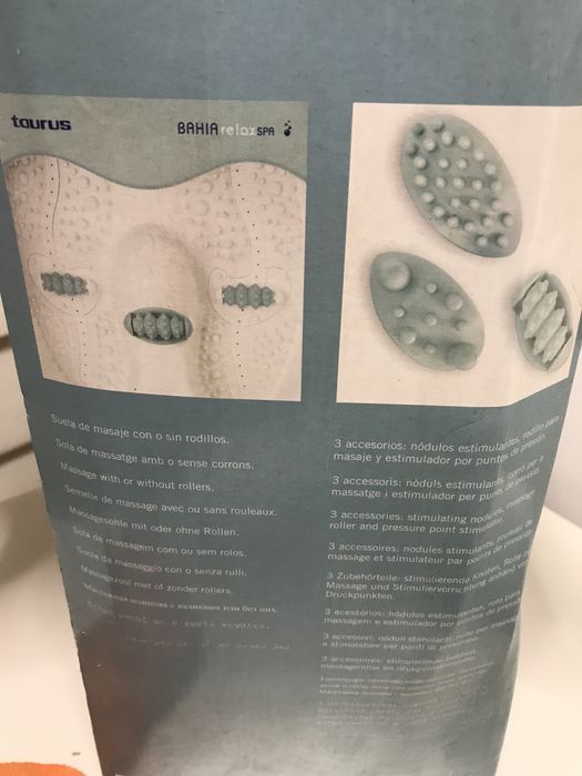 Massajador de pés Taurus Bahia Relax spa NOVO