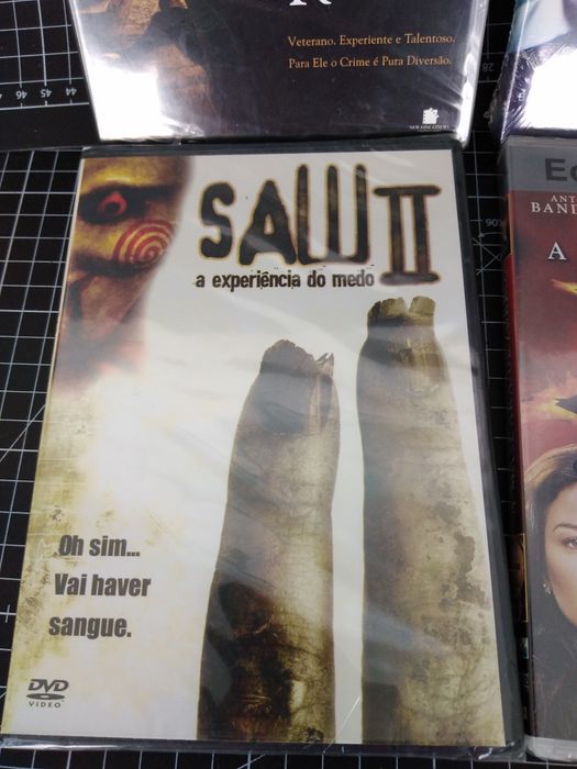 DVDs Selados novos. Saw 2, Zorro, Mr. Ripley, tudo pela justiça