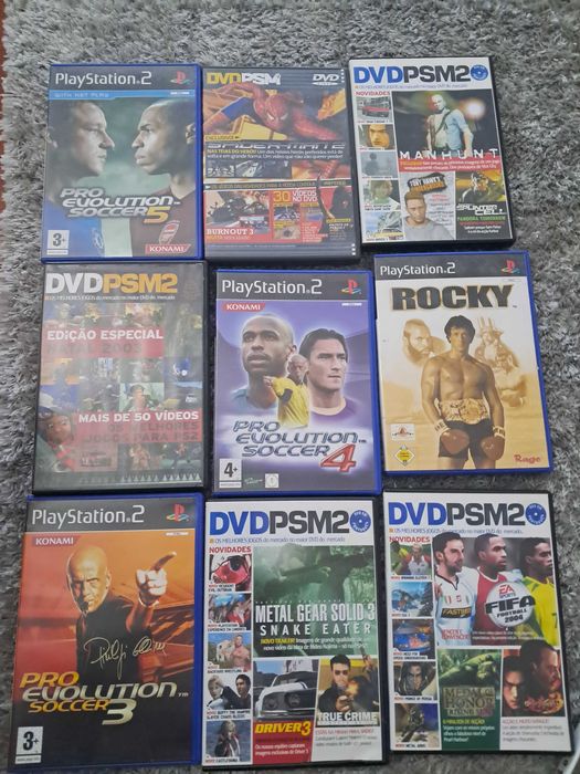 Jogos ps2 usados