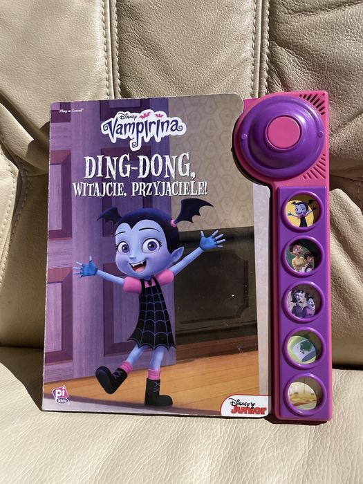 Disney Vampirina książka dzwiękowa interaktywna grająca