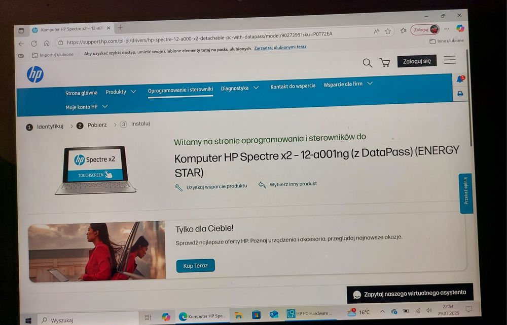 HP Spectre x2-12-a001ng