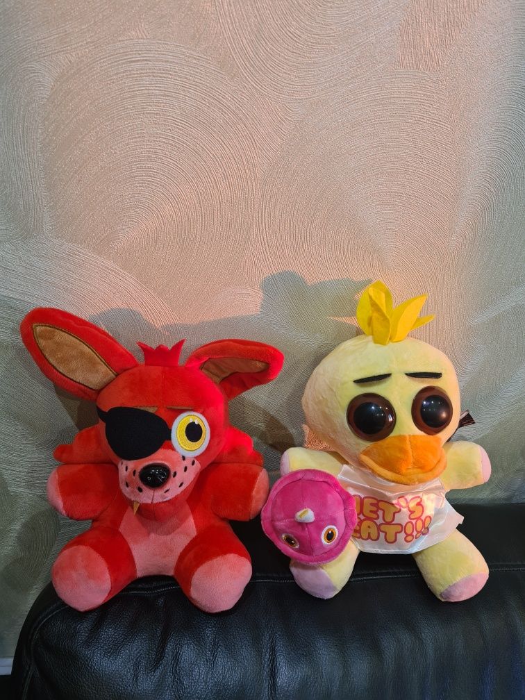 Іграшки Фнаф Fnaf Foxy Фокси ,Чика .: 300 грн. - М'які тварини Київ на Olx