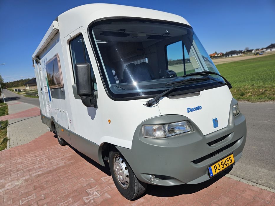 KAMPER//Fiat Ducato//2.8JTD 130ps//Knaus"Klima//Kamera/6-Os/kat.B//SuChUtKi//ZADBANY//Polecam