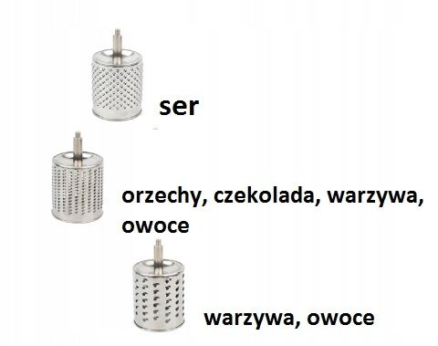 Maszynka do tarcia ziemniaków, orzechów warzyw sera