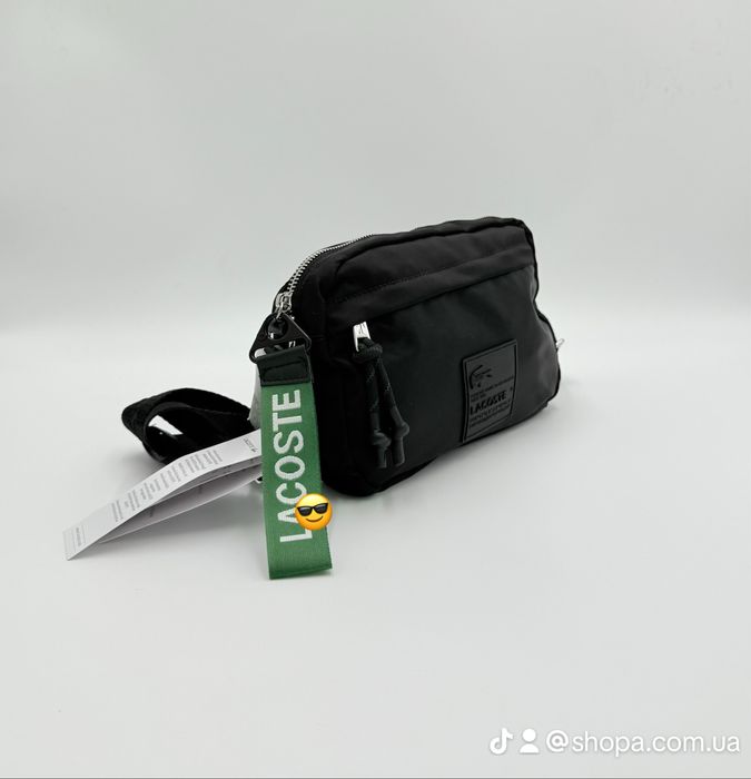 Сумка черная текстиль Унисекс | Женская и мужская модель