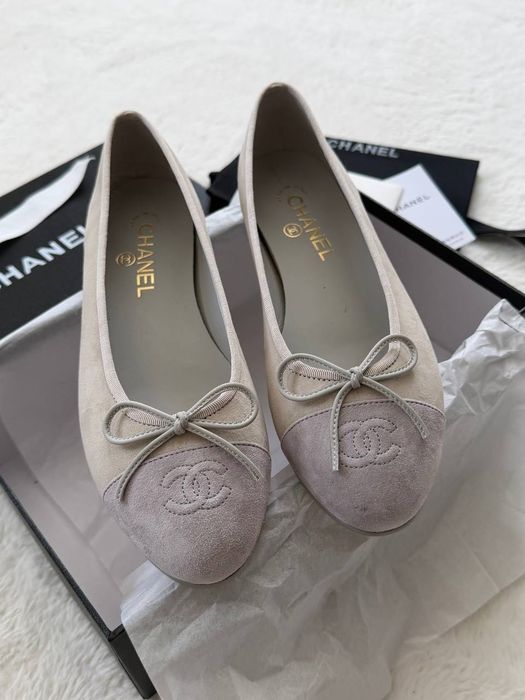 Balerinki  baleriny Chanel