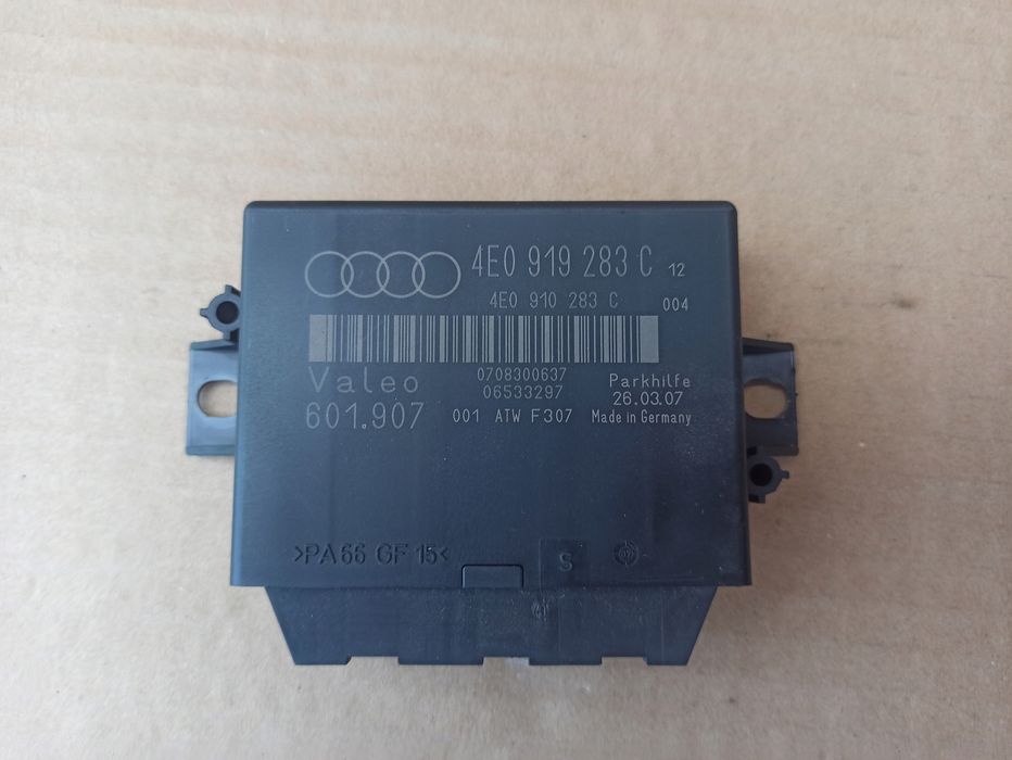 moduł czujników pdc audi a8 d3 lift 4e0919283c