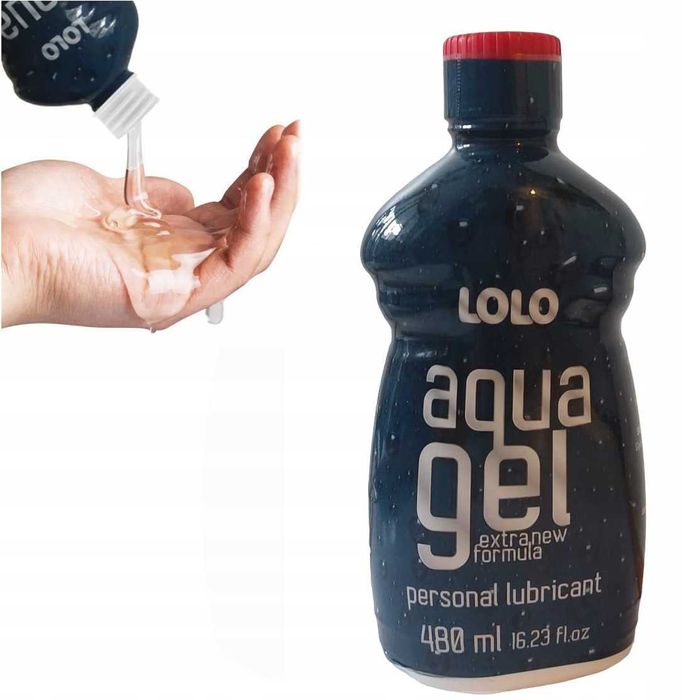 LOLO Aqua gel wydajny żel poślizgowy do seksu lubrykant 480ml