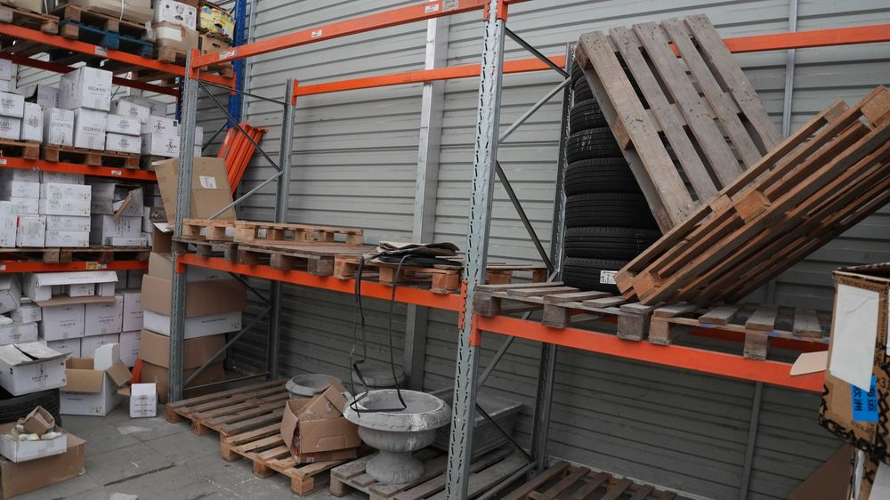 Regał magazynowy 3 m wysoki