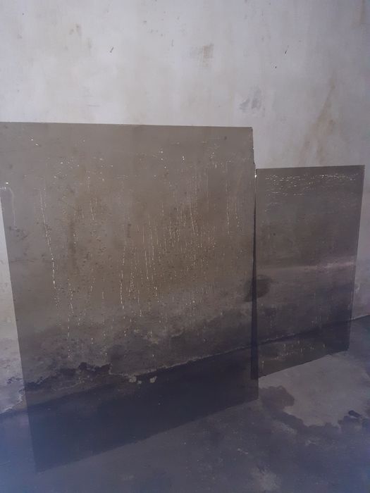 Vários vidros de cor