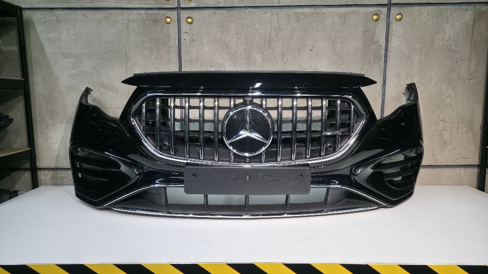 Бампер Mercedes E-Class W214 передній AMG стиль E53 оригінал комплект 2024 2025 в зборі! в наявності!