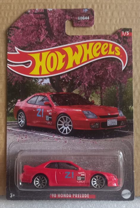 98 Honda Prelude Hot Wheels