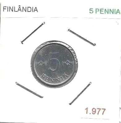 Finlândia - - - - - Moedas
